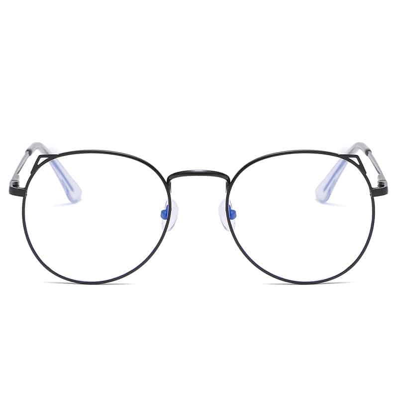 Monture à oreilles de chat. Lunettes anti-lumière bleue pour myopie