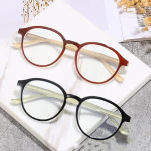 Lunettes optiques rétro à cadre rond à la mode