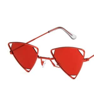 Lunettes de soleil en alliage de style rétro et aux couleurs dégradées. Lunettes de soleil gothiques vintage et à la mode pour femmes