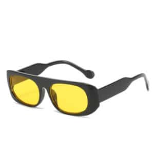 Lunettes soleil rétro transparentes pour femmes
