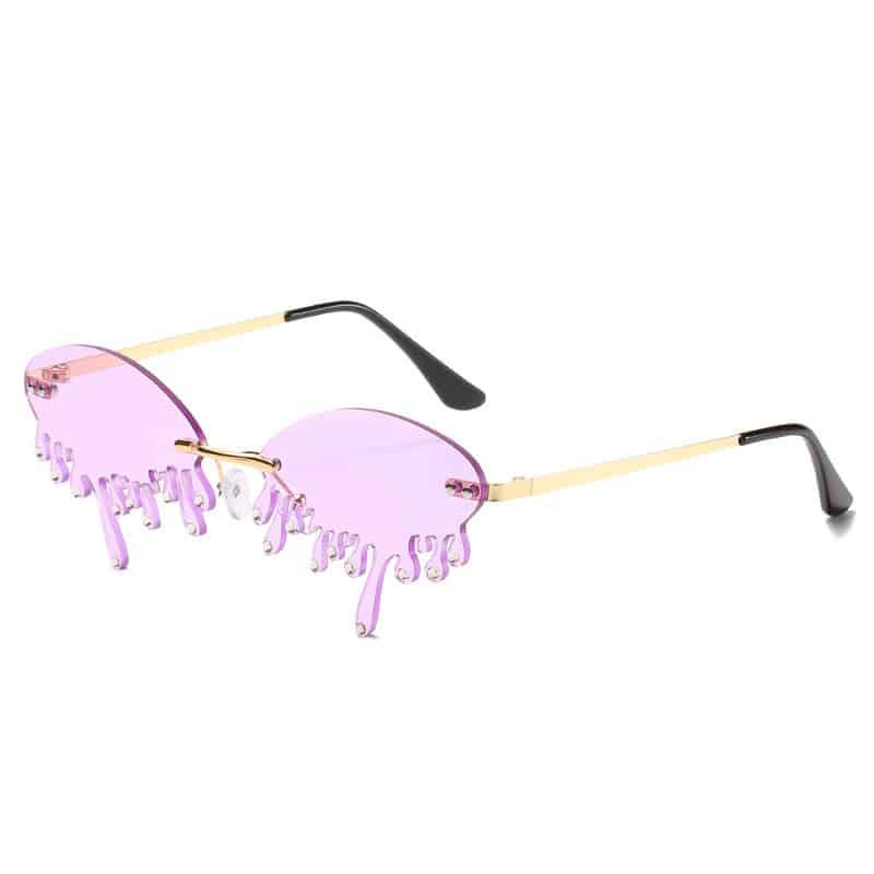 Lunettes de soleil en forme de larme de personnalité – Image 5