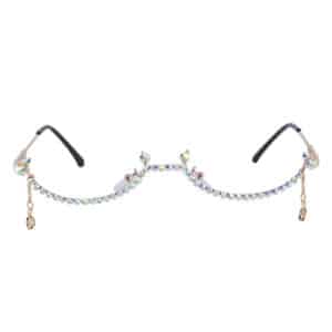 Lunettes à monture demi-cerclées