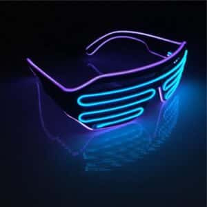 Lunettes lumineuses à LED décoratives