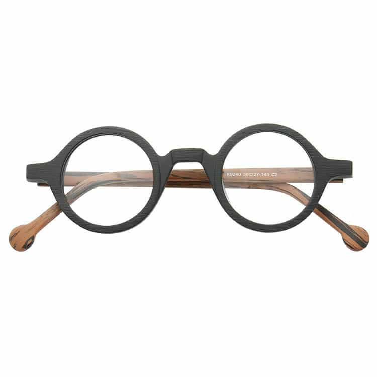 Lunettes de lumière anti-bleu rétro en acétate pour tableaux