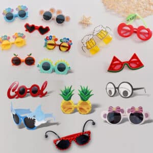 Lunettes d’anniversaire amusantes et tendances à la mode
