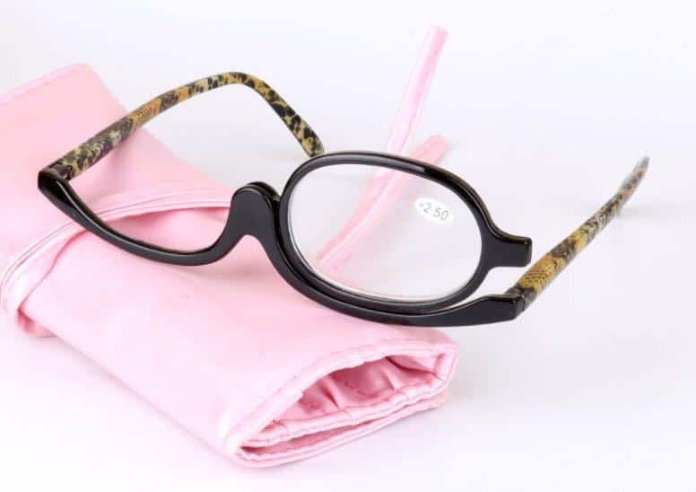 Lunettes pour le maquillage et la beauté