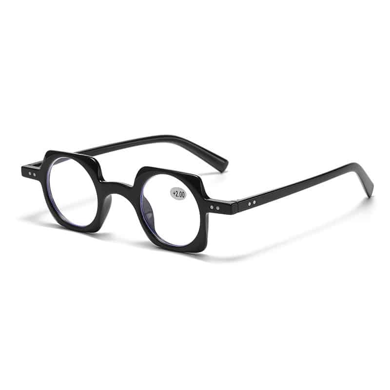 Lunettes presbyopiques à monture rétro anti-lumière bleue. Vieilles lunettes de lecture pour hommes – Image 10