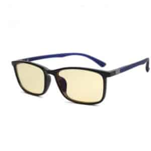 Nouvelles lunettes anti-bleue tr90 pour hommes. Verres anti-radiation à lumière plate. Jeu de lunettes