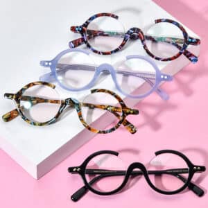 Nouvelles lunettes anti-lumière bleue de forme plate, miroir plat, pour femmes