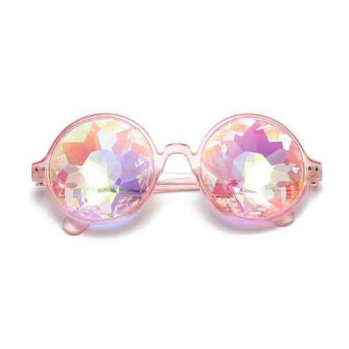 Lunettes de couleur Kaleidoscope de style tendance pour hommes et femmes – Image 6