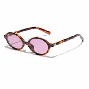 Lunettes simples à monture ovale et de style rétro