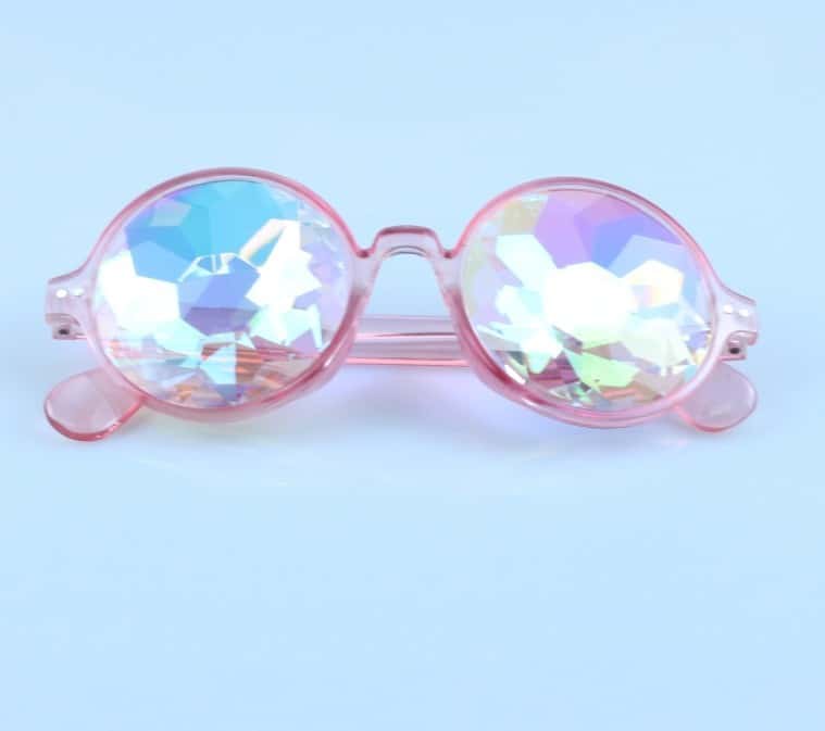 Lunettes de couleur Kaleidoscope de style tendance pour hommes et femmes – Image 5