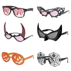 Lunettes en toile d’araignée de style festif à la mode pour hommes et femmes