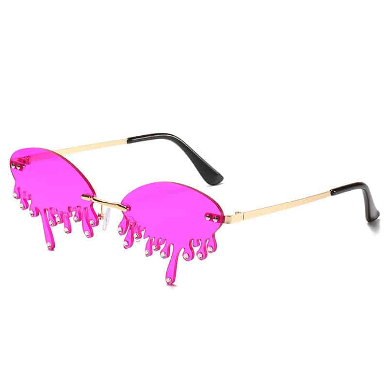 Lunettes de soleil en forme de larme de personnalité – Image 10