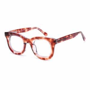 Lunettes de mode à petite monture avec miroir optique
