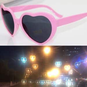 Lunettes d’amour à effets spéciaux