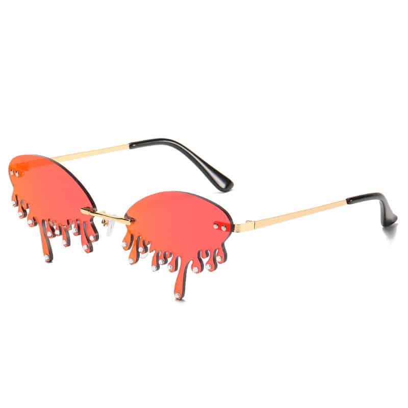 Lunettes de soleil en forme de larme de personnalité – Image 3