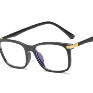 Nouvelles lunettes anti-reflets avec monture à miroir plat et film bleu