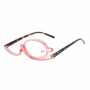 Lunettes pour le maquillage et la beauté monopièce. Lunettes unilatérales rotatives