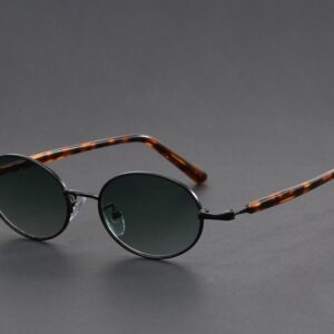 Lunettes rondes rétro ovales à la mode