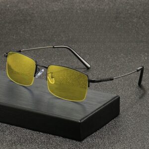 Lunettes de vision nocturne anti-reflets HD et ultra-légères pour feux de route