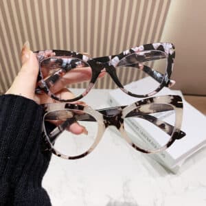 Lunettes presbyopes haute à large monture pour femmes