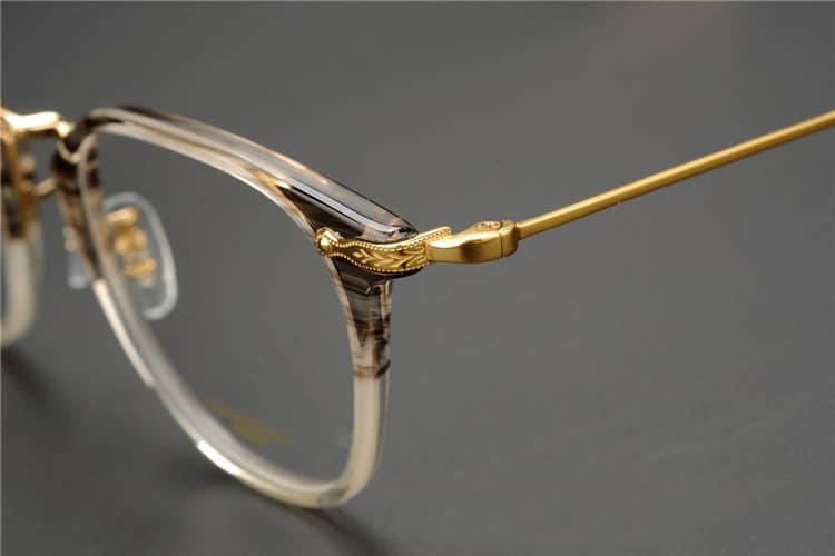 Lunettes transparentes et tendances à cadre rond pour hommes – Image 5