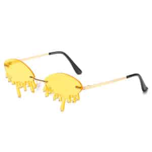 Lunettes de soleil en forme de larme de personnalité