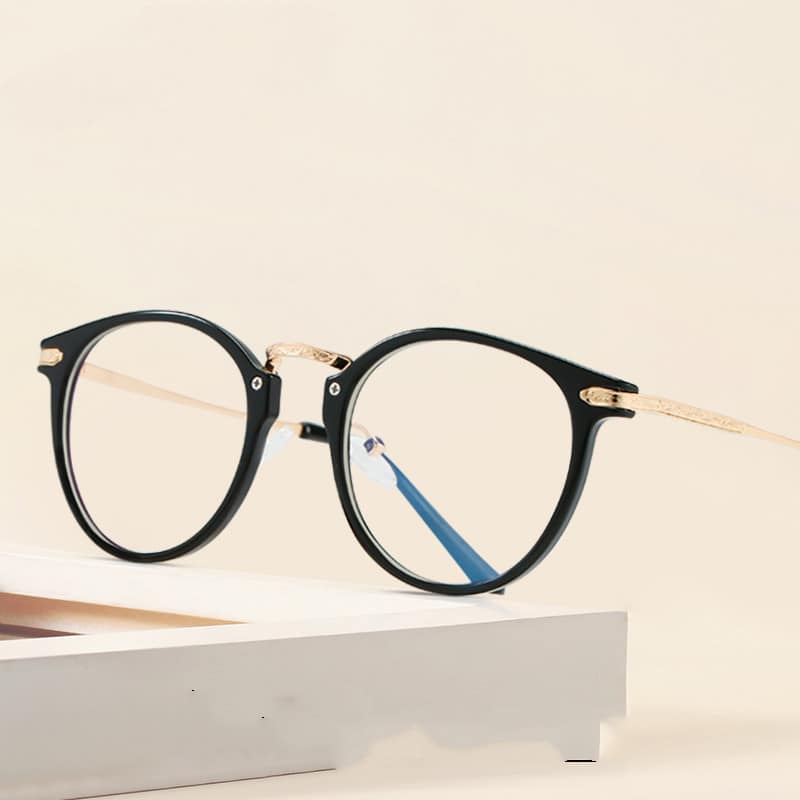 Lunettes rétro à monture ronde à la mode pour hommes et femmes