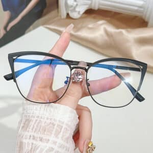 Lunettes de myopie anti-lumière bleue à la mode
