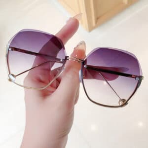 Lunettes solaires de protection UV à la mode pour femmes