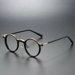 Lunettes rétro artistique à monture unisexe à la mode