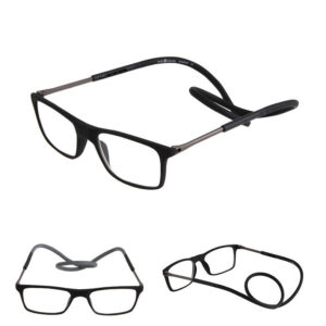 Lunettes de lecture magnétiques à suspendre autour du cou pour femmes. Lunettes pliantes pour hommes