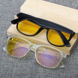 Lunettes à monture rétro à la mode pour hommes et femmes