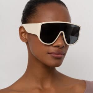 Lunettes de soleil rondes et vintage à la mode pour femmes
