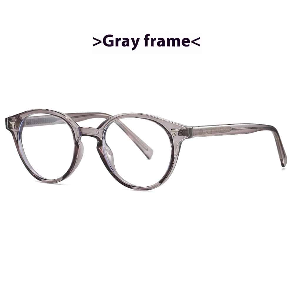 Lunettes à monture à rivet de style rétro anti lumière bleue – Image 7