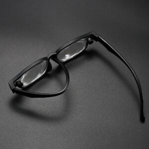 Lunettes de lecture pivotantes à focale réglable de 50 à 400 dioptries bloquant la lumière bleue pour les personnes âgées
