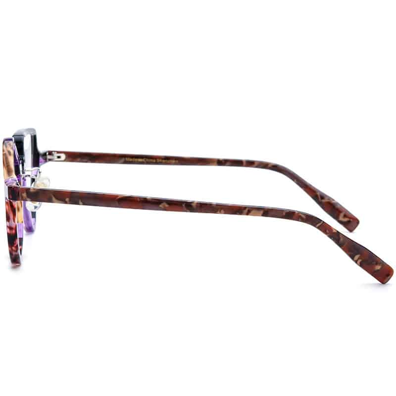 Lunettes à cadre rond et triangulaire à la mode pour hommes et femmes – Image 10