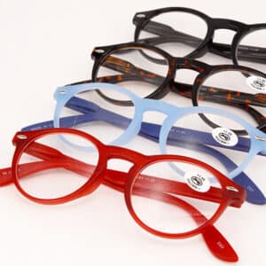 Lunettes de lecture rétro avec monture ronde