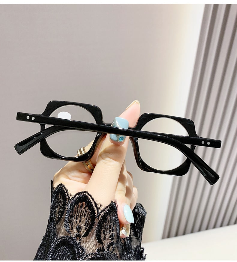 Lunettes presbyopiques à monture rétro anti-lumière bleue. Vieilles lunettes de lecture pour hommes – Image 3