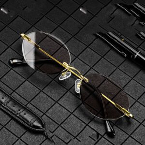 Lunettes en cristal à la mode pour hommes et femmes