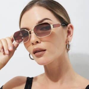 Lunettes de soleil personnalisées à la mode pour femmes