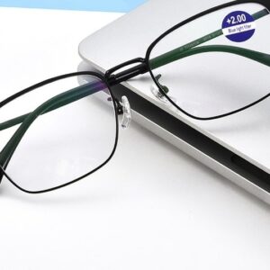 Protecteur d’écran en résine HD pour hommes. Lunettes de lecture anti-lumière bleue