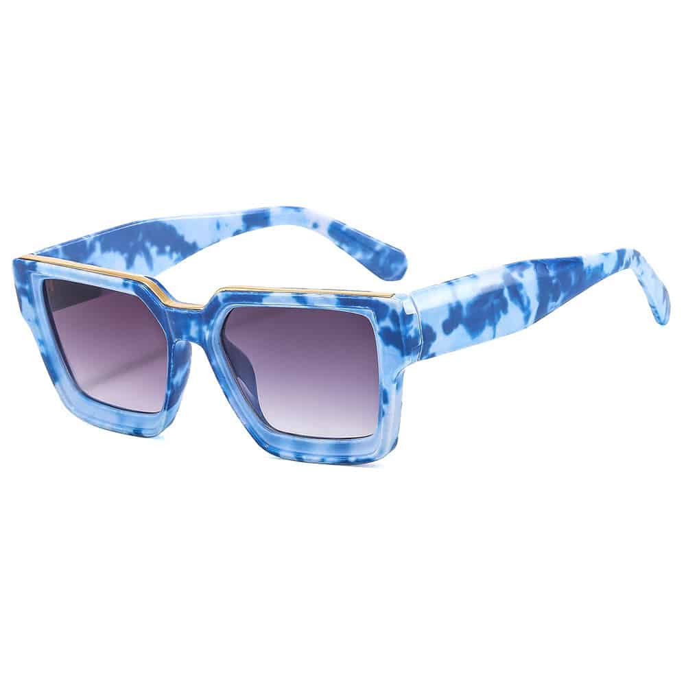 Lunettes résistantes aux UV de forme carrée et à la mode pour femmes – Image 2