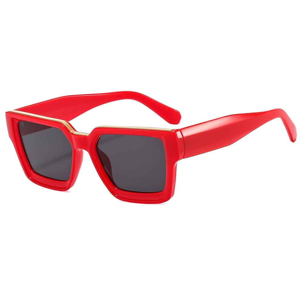 Lunettes résistantes aux UV de forme carrée et à la mode pour femmes – Image 4