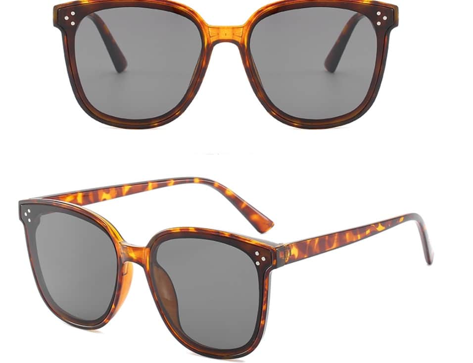 Lunettes de soleil rectangulaires pour femmes. Lunettes de soleil carrées sans bord – Image 8
