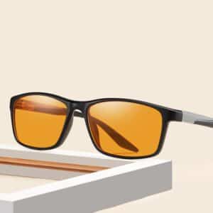 Lunettes anti-lumière bleue à monture carrée rétro pouvant être assorties