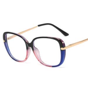 Lunettes anti-lumière bleue à grande monture