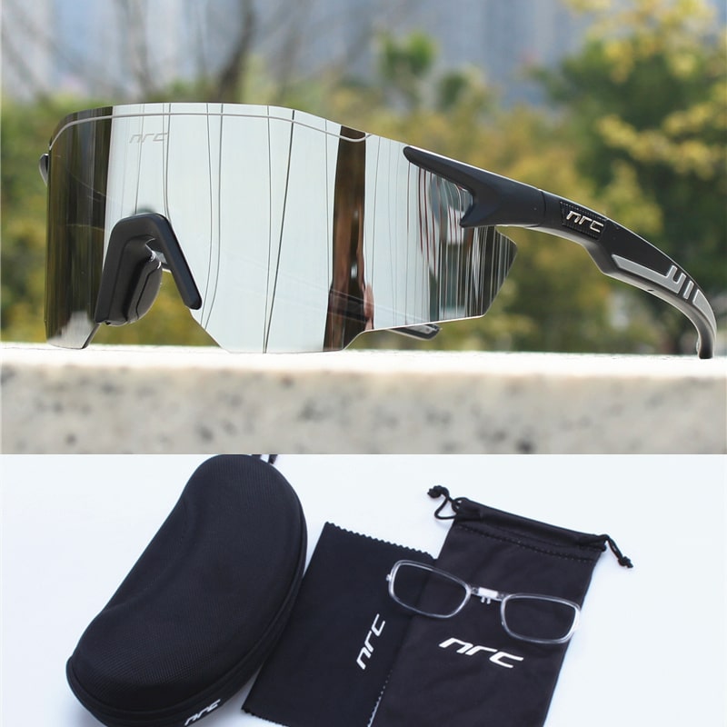 Lunettes de cyclisme photochromiques sans cadre et ultra-légères pour l'alpinisme – Image 4