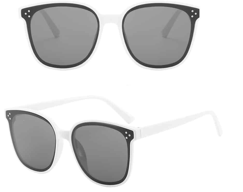 Lunettes de soleil rectangulaires pour femmes. Lunettes de soleil carrées sans bord – Image 7